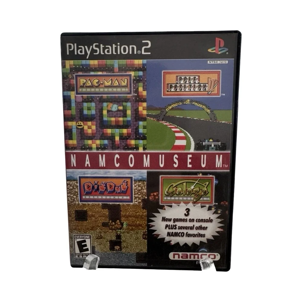 Namco Museum Sony PlayStation 2 PS2 Arcade Classics Compilation SLUS 20273 CIB‎